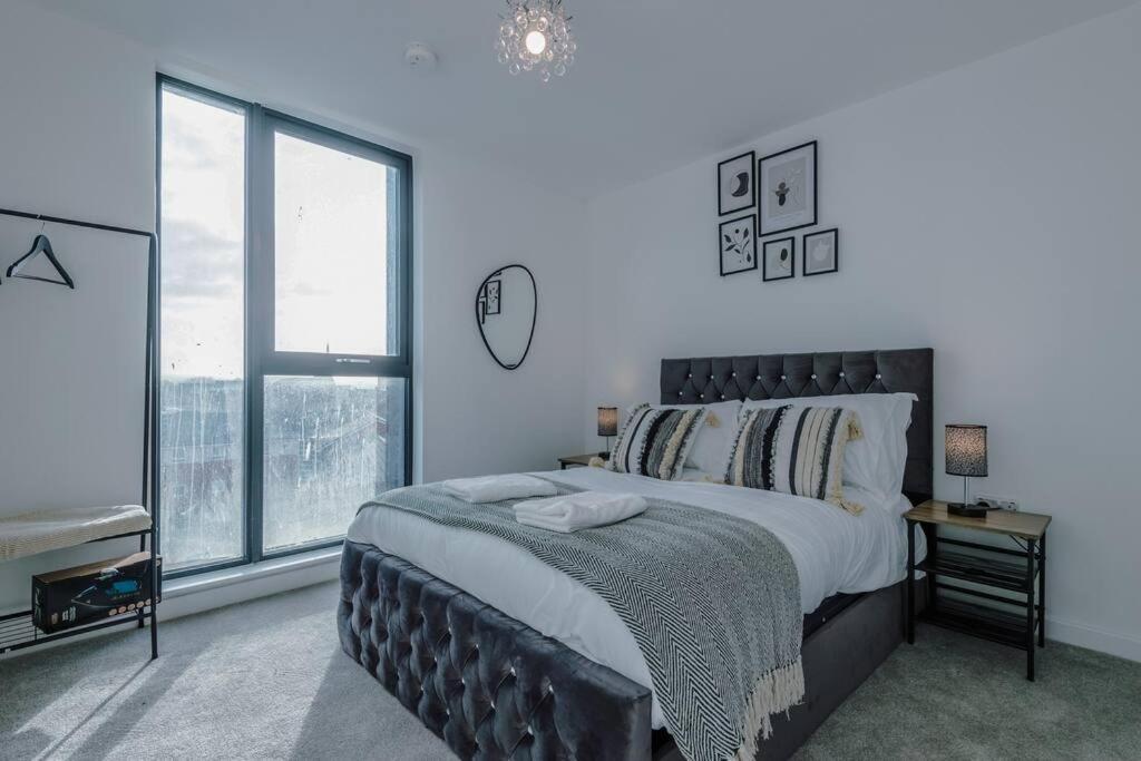 Stunning 2-Bed Premium Apartment - Free Wi-Fi Preston  Exterior foto